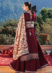 Lawn Embroidered 3pc suit A026