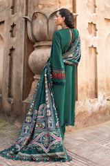 Lawn Embroidery 3pc suit A011